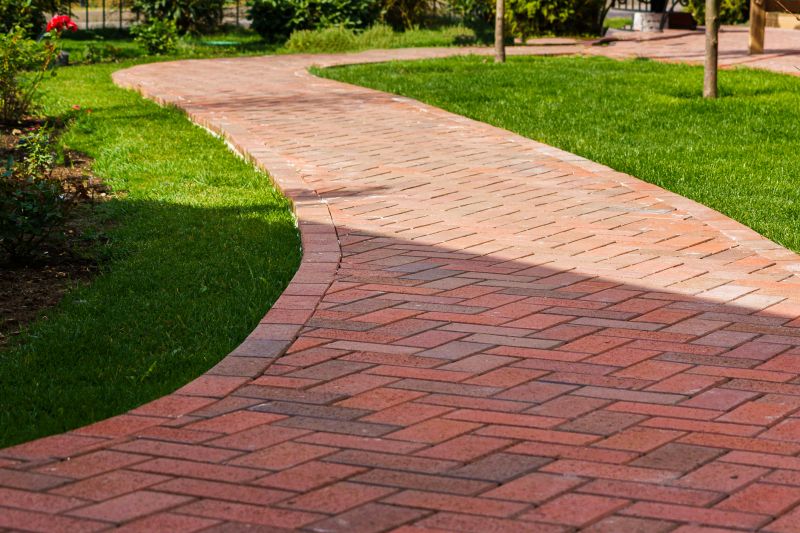 Traditional brick pavers