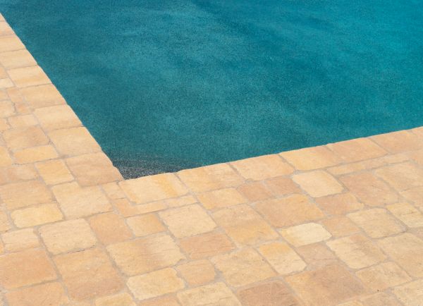 Pool Pavers Laying